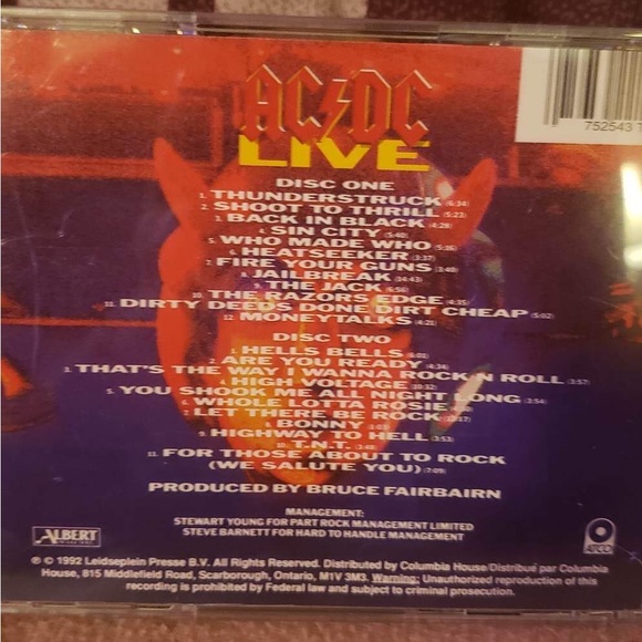 AC/DC CD - Picture 2 of 2